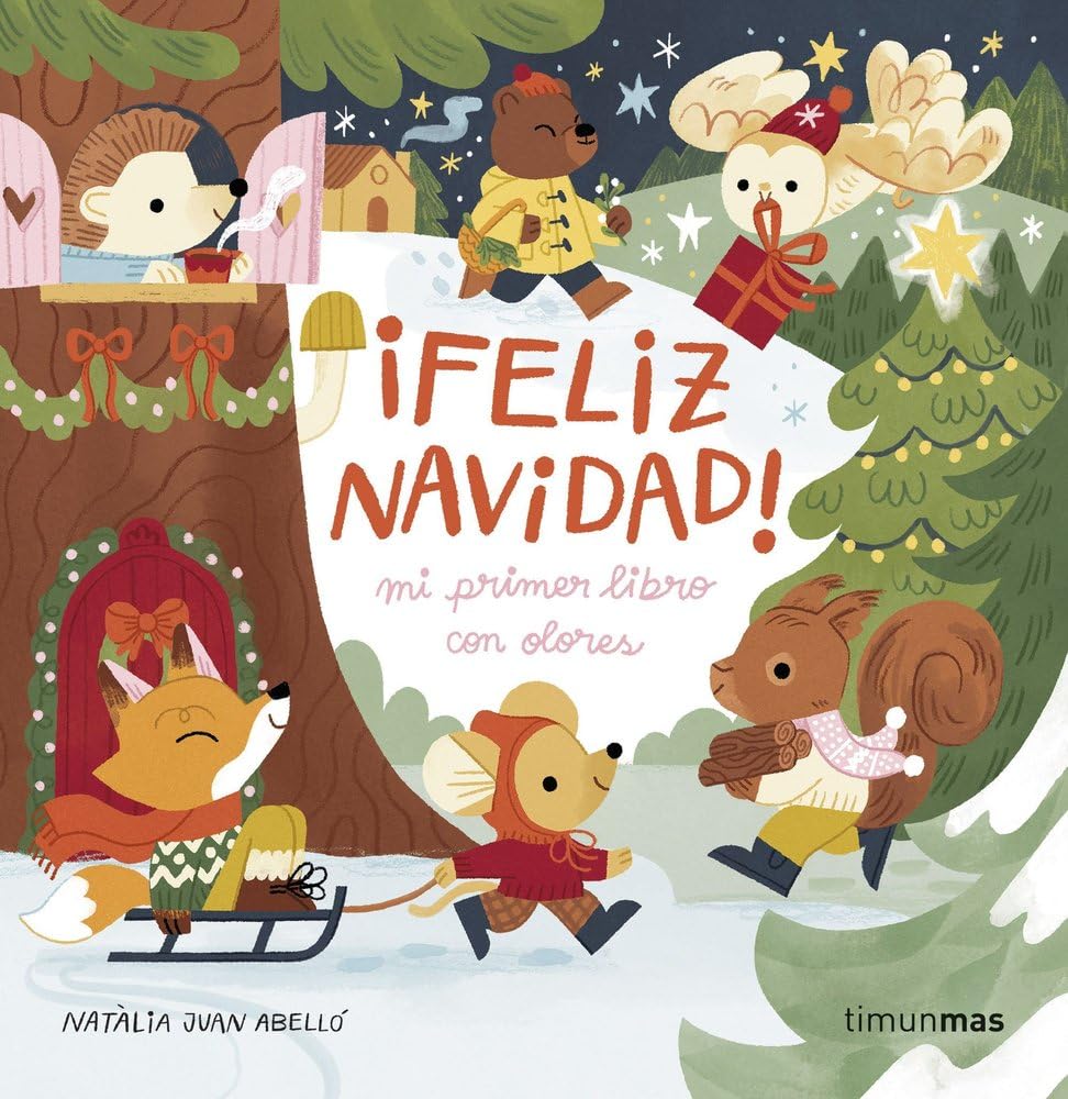 Libro: ¡Feliz Navidad! Mi primer libro con olores
