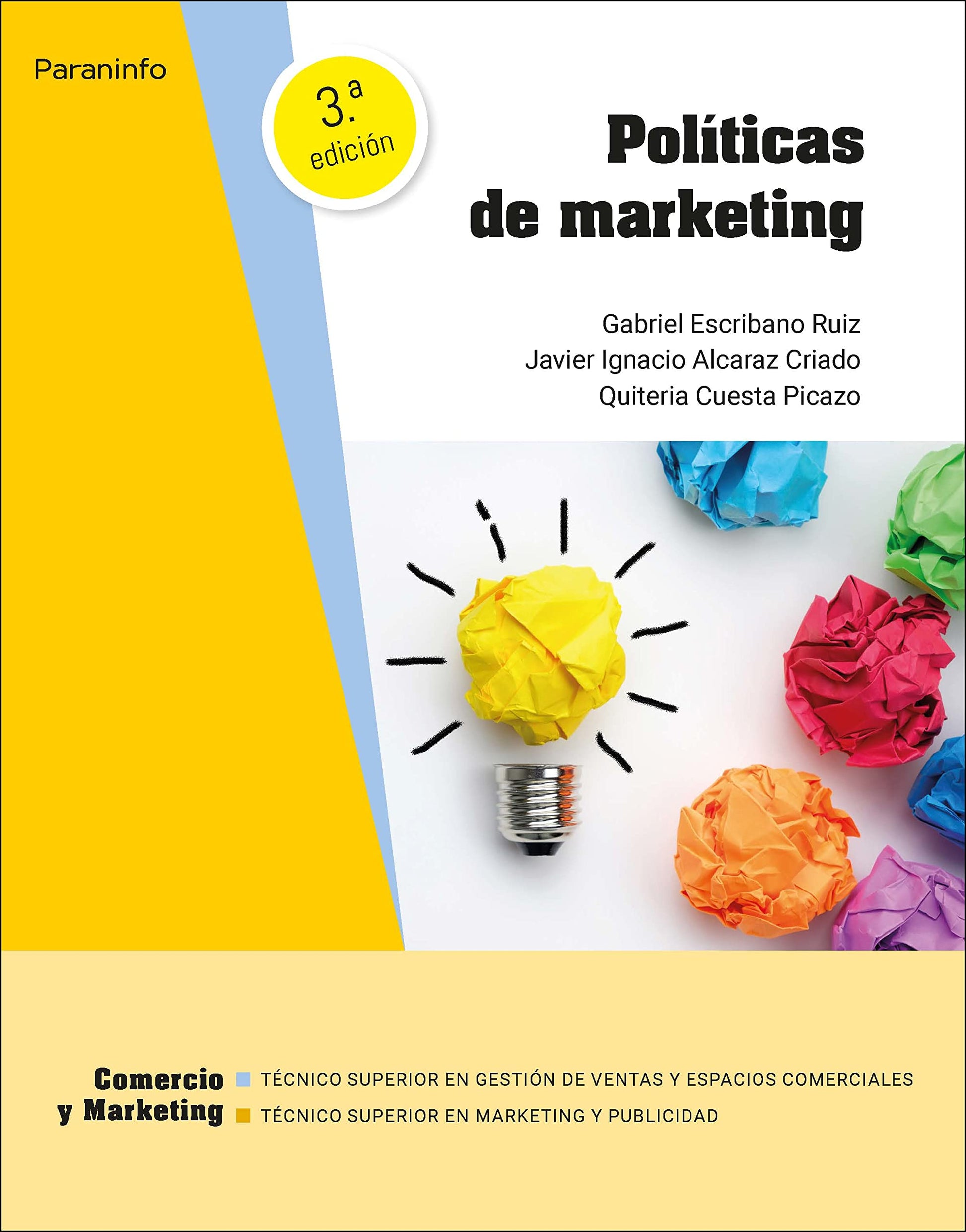 Libro: Políticas de marketing 3.ª edición