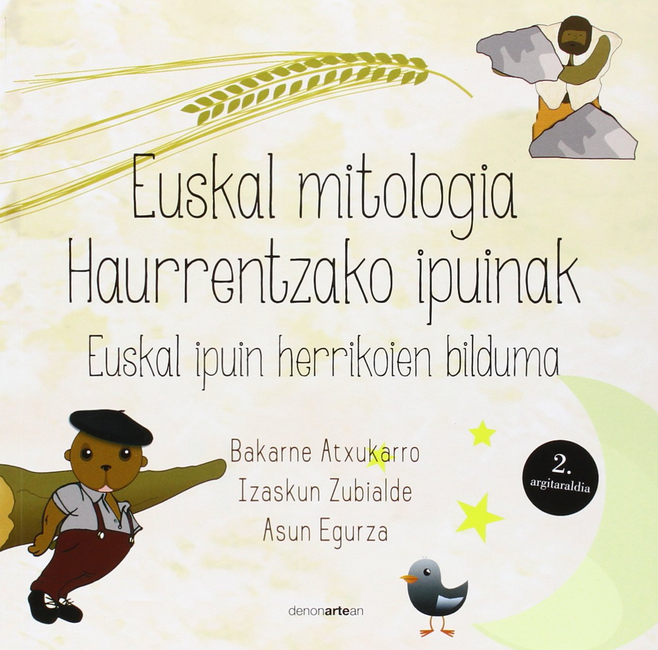Libro: Euskal mitologia I. Haurrentzako ipuinak: Euskal ipuin herrikoien bilduma (CENLIT)