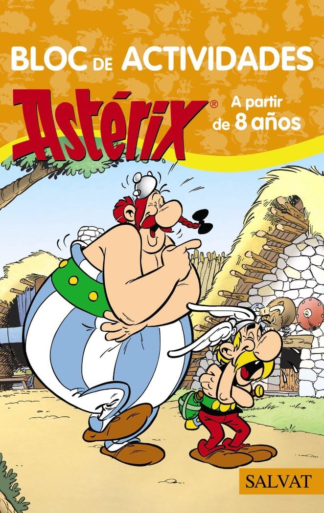 Libro: Bloc de actividades Astérix. A partir de 8 años