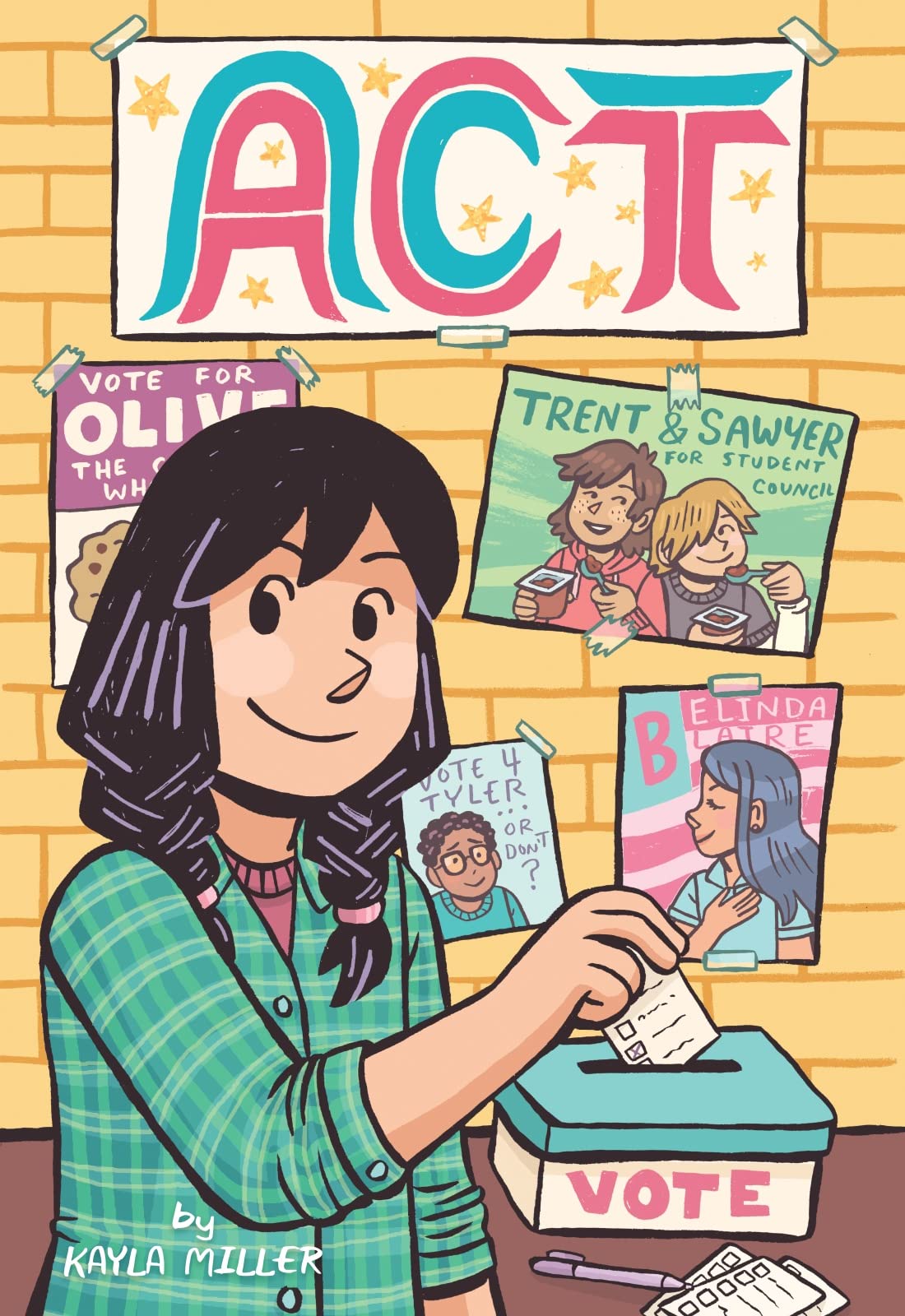 Libro: Act: A Heartwarming Middle School Graphic Novel about Student Council, Friendship, and Making a Difference for Kids (Ages 8-12) (A Click Graphic Novel, 3)