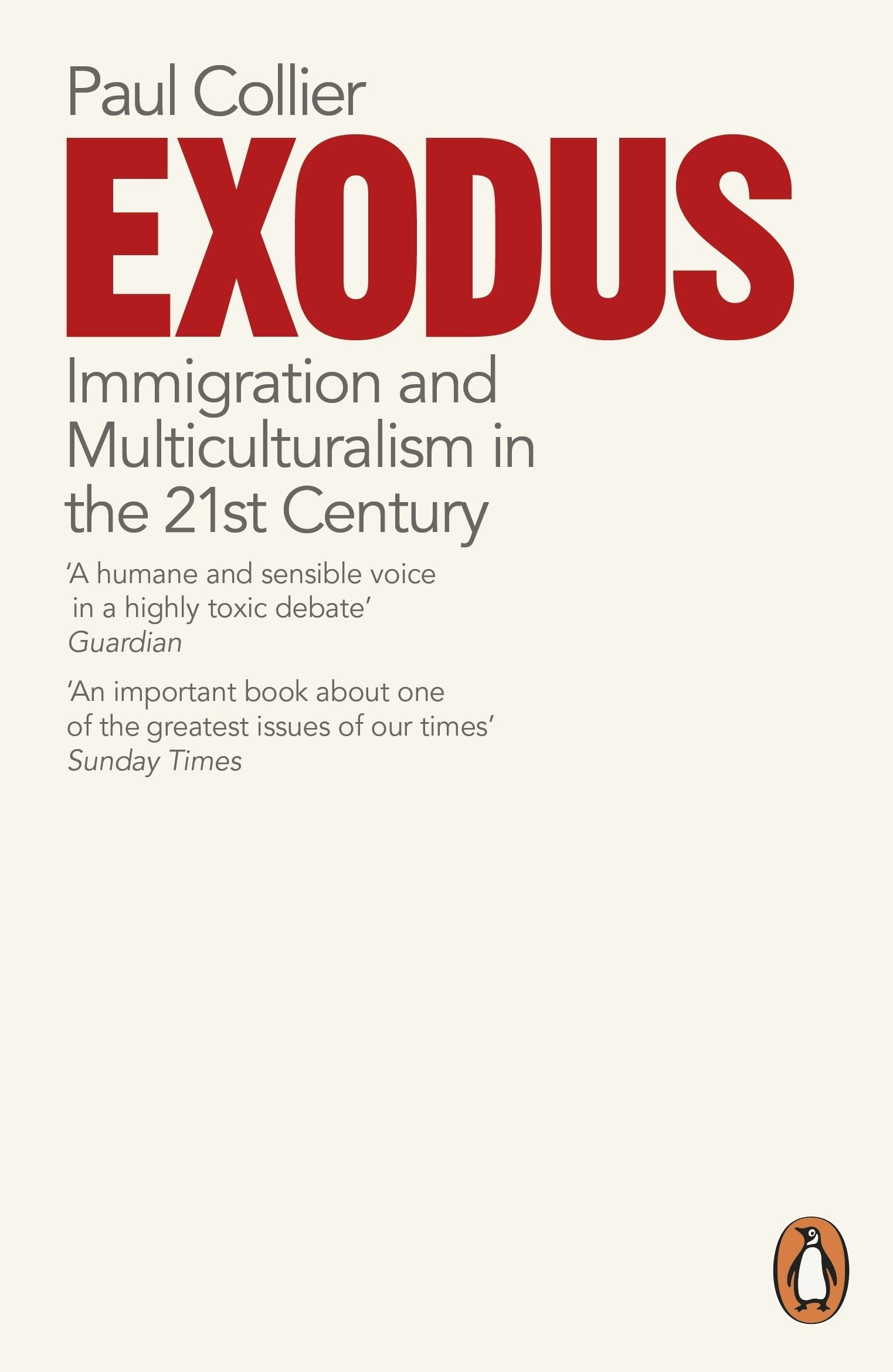 Libro: Exodus: Immigration and Multiculturalism in the 21st Century