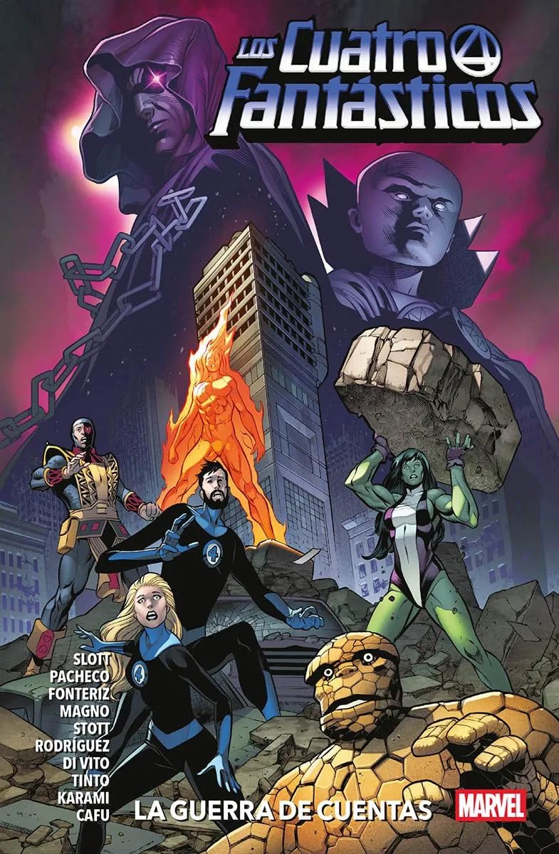 Libro: Marvel premiere los 4 fantásticos 10. guerra de cuentas