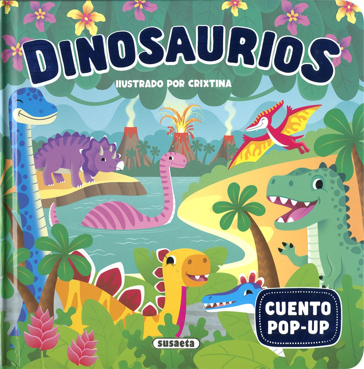 Libro: Susaeta - Dinosaurios (Cuento pop-up)