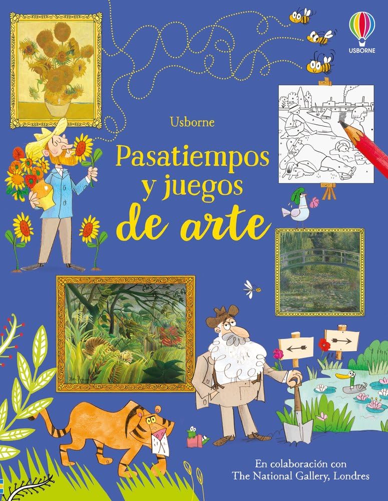 Libro: Pasatiempos y juegos de arte