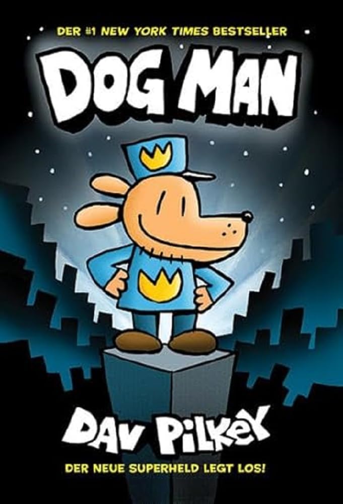 Libro: Dog Man 1: Kinderbücher ab 8 Jahre (Jungen Mädchen)