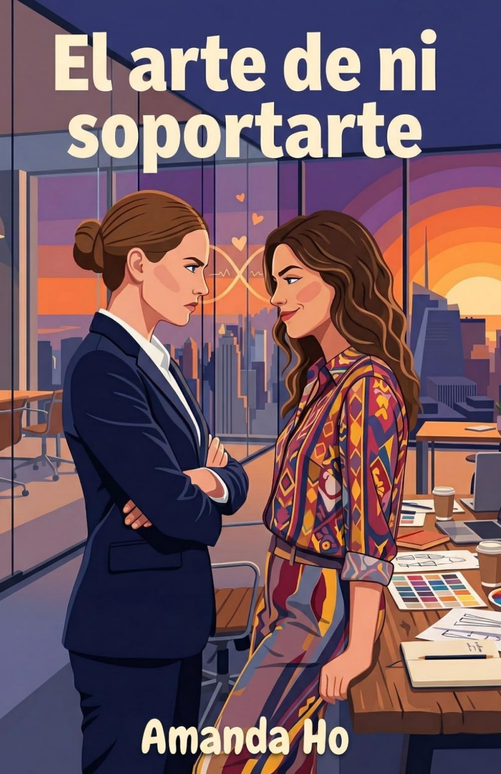 Libro: El arte de ni soportarte: Enemies to lovers de oficina (Líneas cruzadas · Romances LGBTQI+ en español) (Spanish Edition)