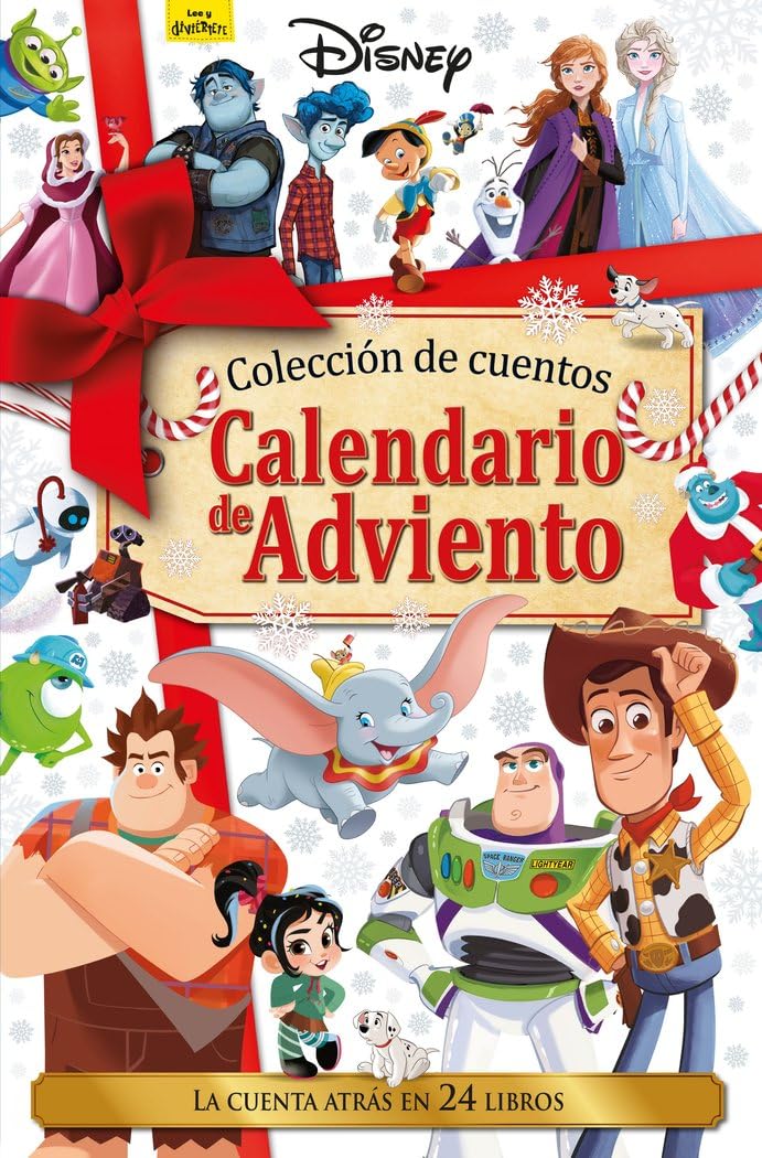 Libro: Disney. Calendario de Adviento. La cuenta atrás en 24 libros: Colección de cuentos (Disney. Otras propiedades), versión en español
