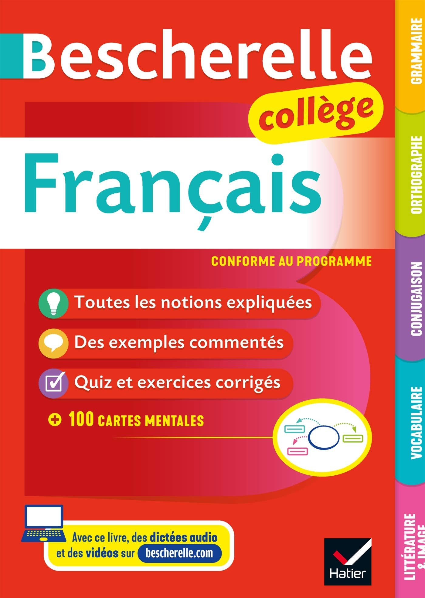 Libro: Bescherelle. Français college collectif. Per le Scuole superiori: grammaire, orthographe, conjugaison, vocabulaire, littérature