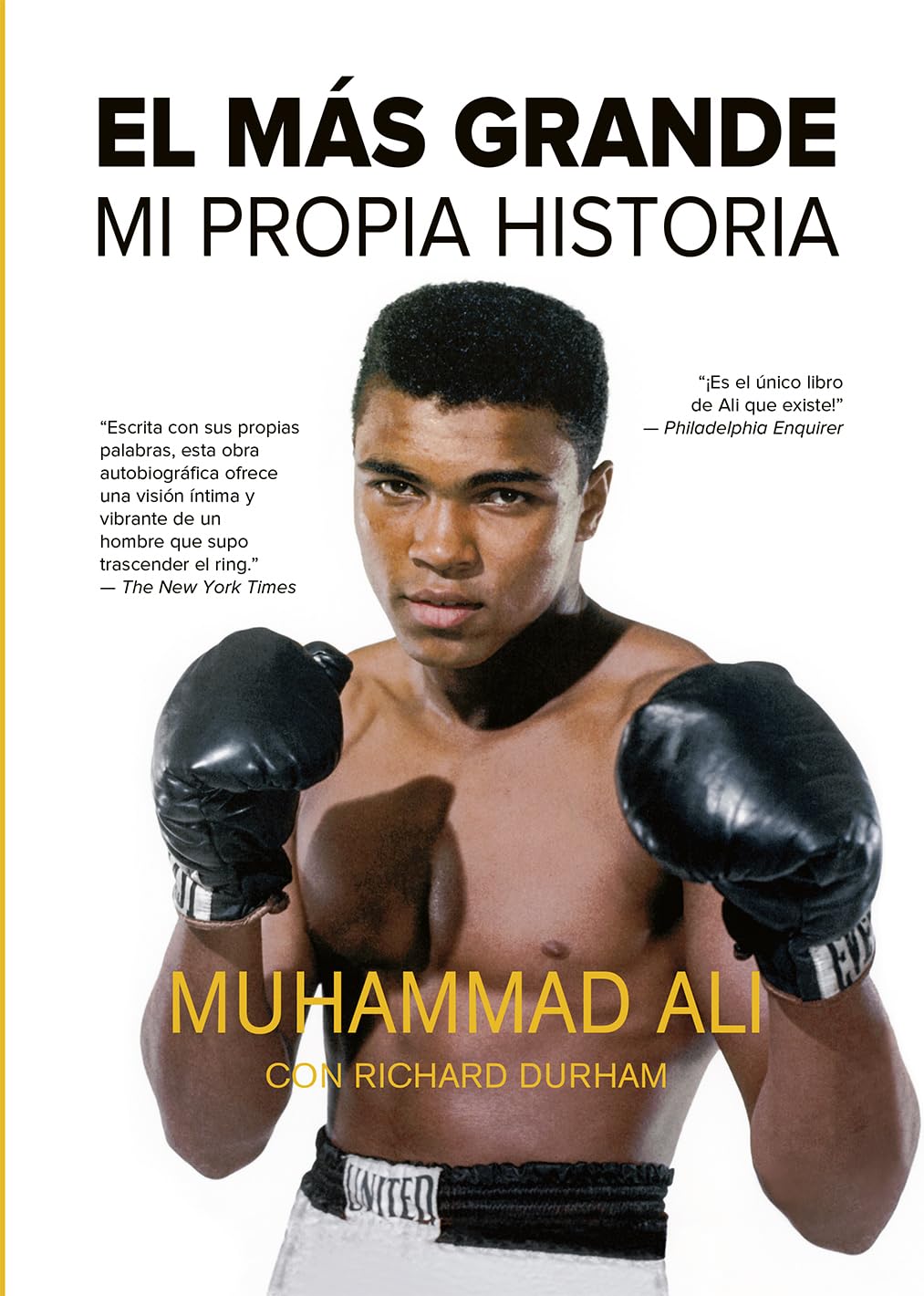 Libro: EL MÁS GRANDE: Mi propia historia