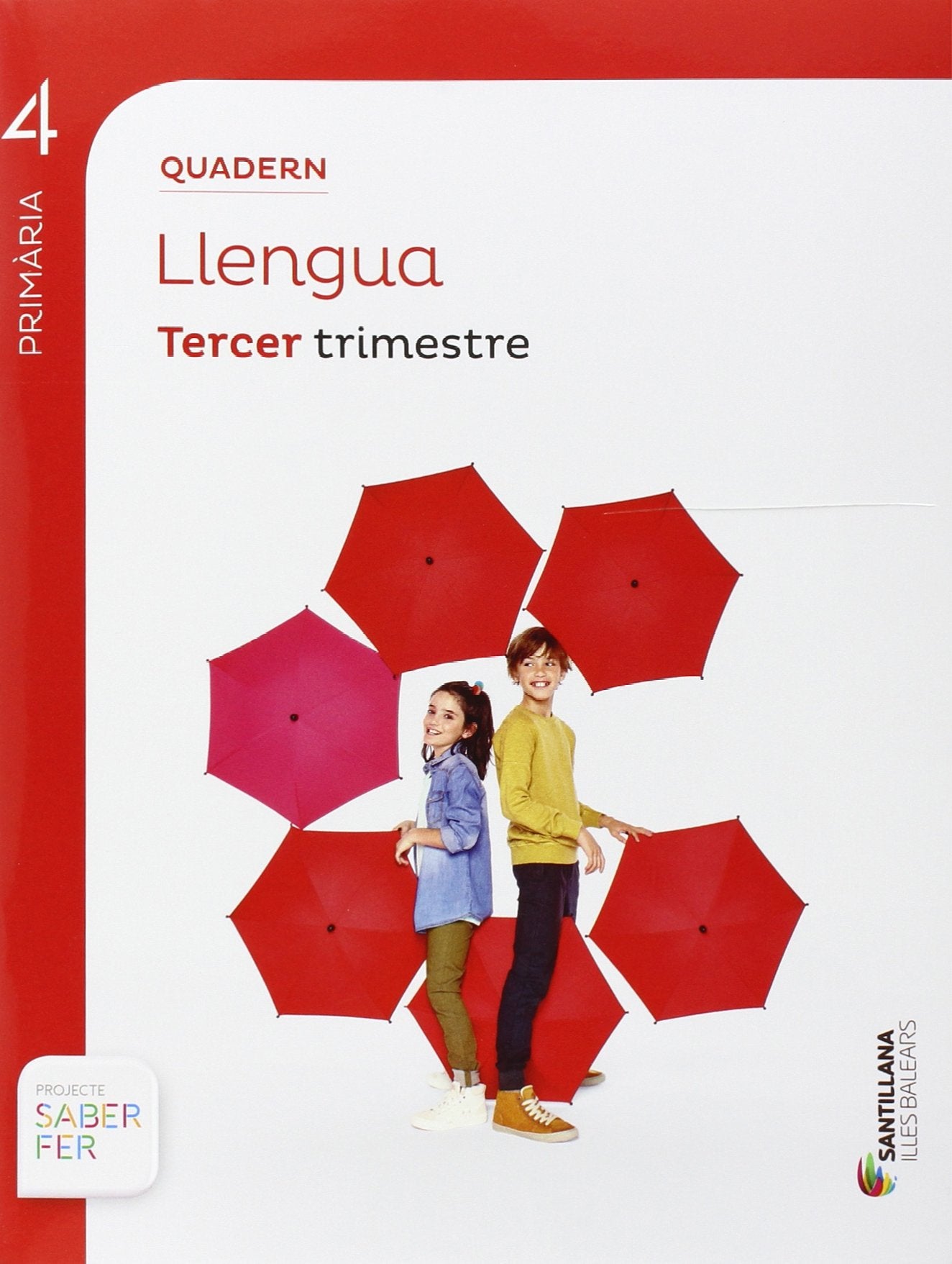 Libro: QUADERN LLENGUA 4 PRIMARIA 3 TRIM SABER FER