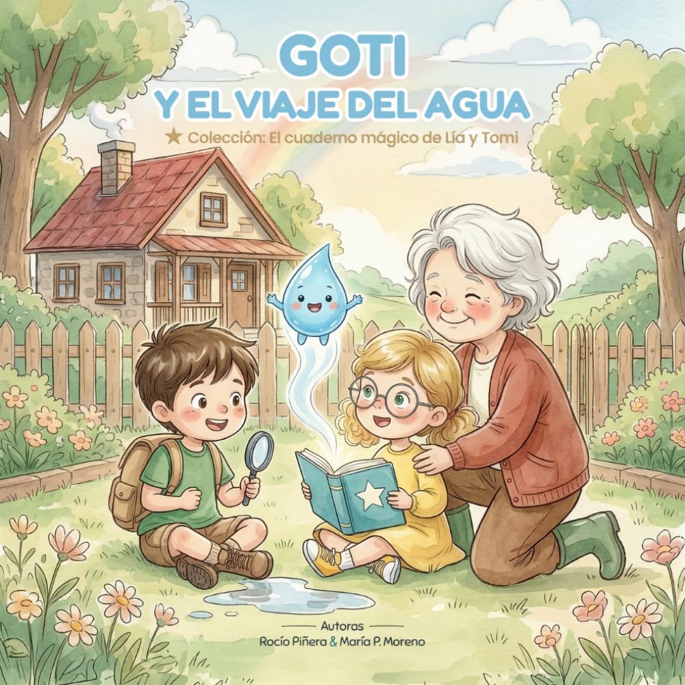 Libro: Goti y el viaje del agua (El Cuaderno Mágico de Lía y Tomi)