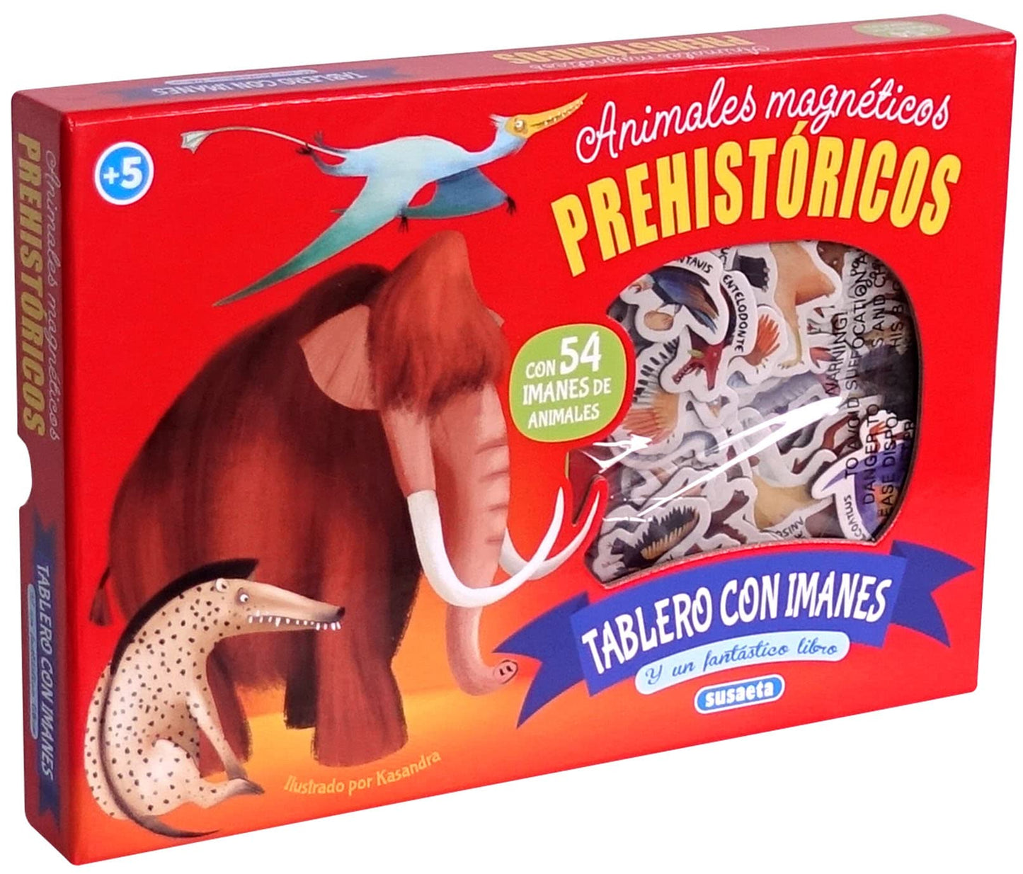 Libro: Prehistóricos (Animales magnéticos)