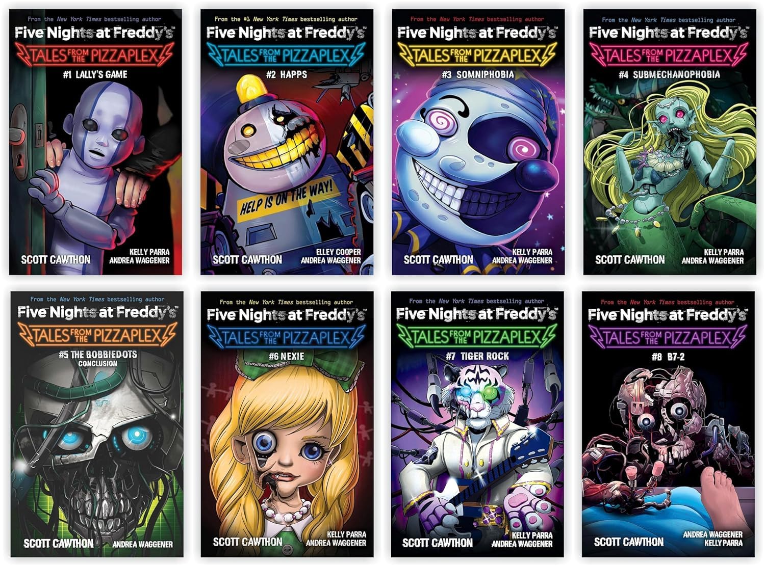 Libro: Five Nights At Freddy's: Tales from the Pizzaplex Series Complete 8 Books Set