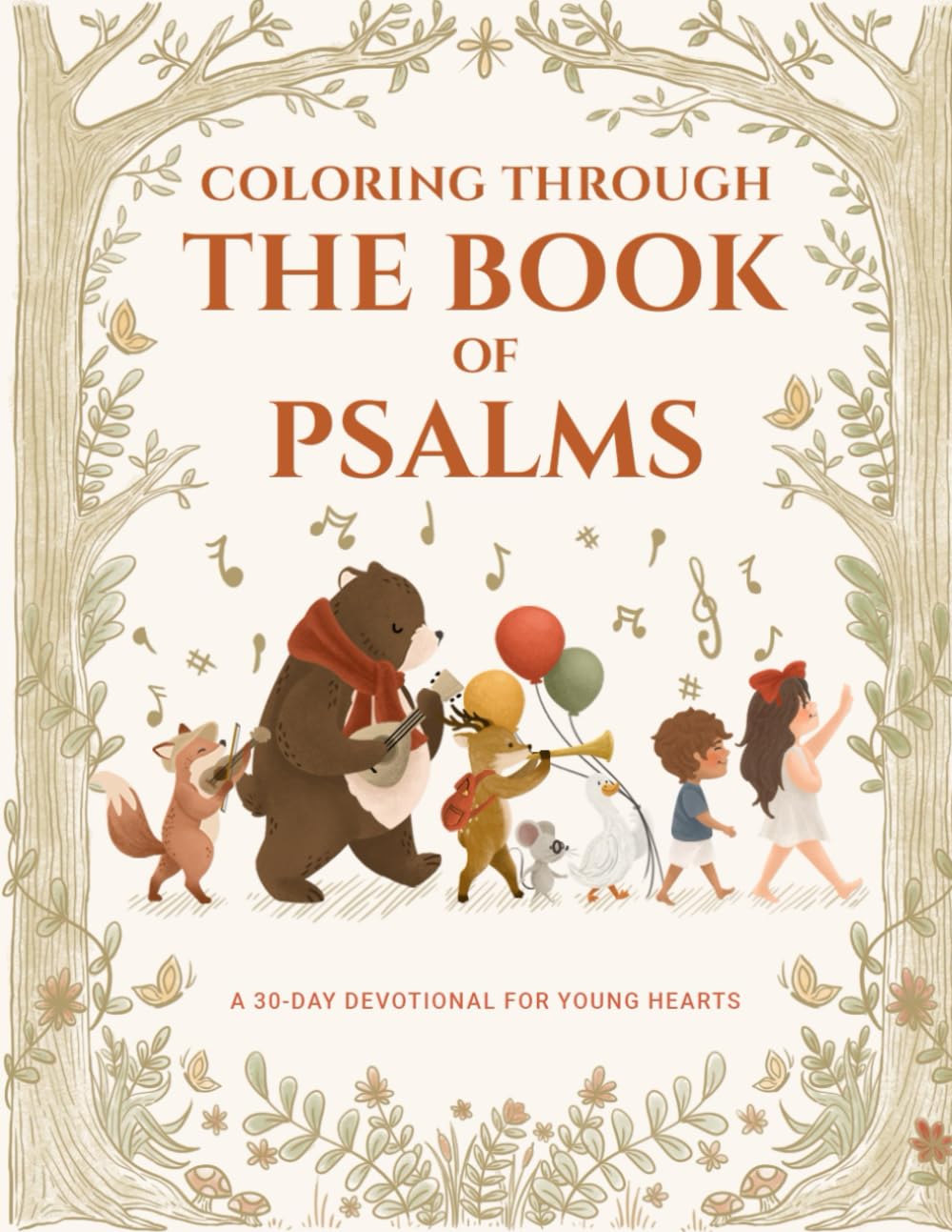 Libro: Coloring Through the Book of Psalms: A 30-Day Devotional for Young Hearts (Coloring Through the Books of the Bible)
