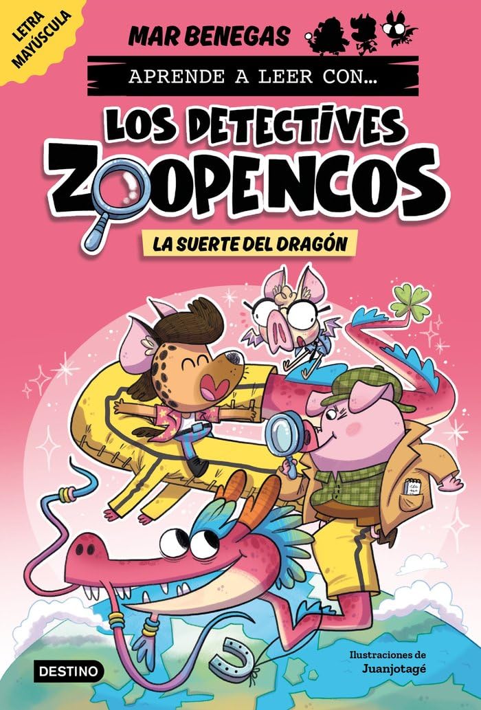 Libro: Aprender a leer con... Los Detectives Zoopencos 6. La suerte del dragón: En letra MAYÚSCULA para aprender a leer (libros para niños a partir de 5 años). Elige tu propia historia