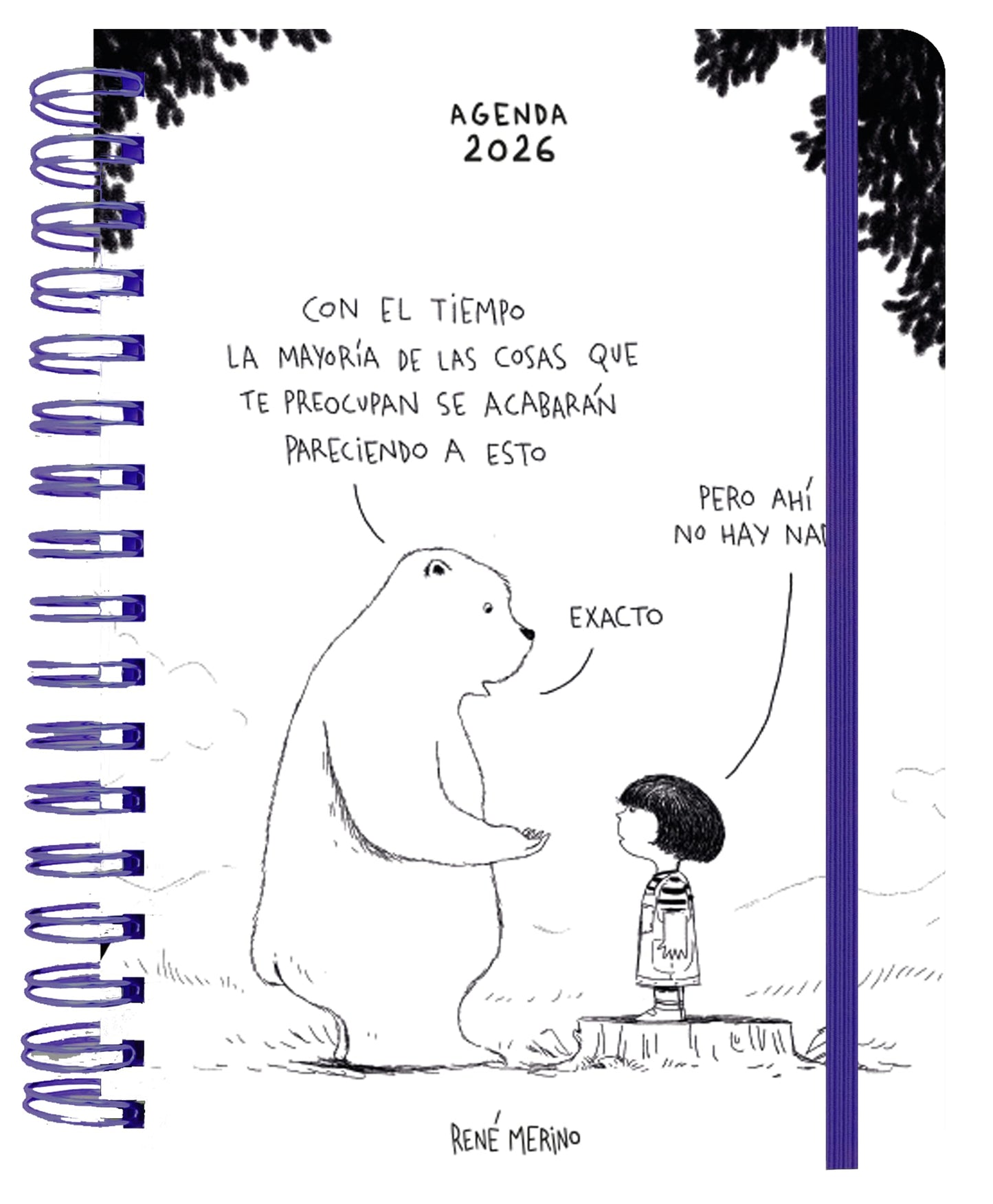 Libro: Agenda anual semanal 2026 René Merino (TANTANFAN)