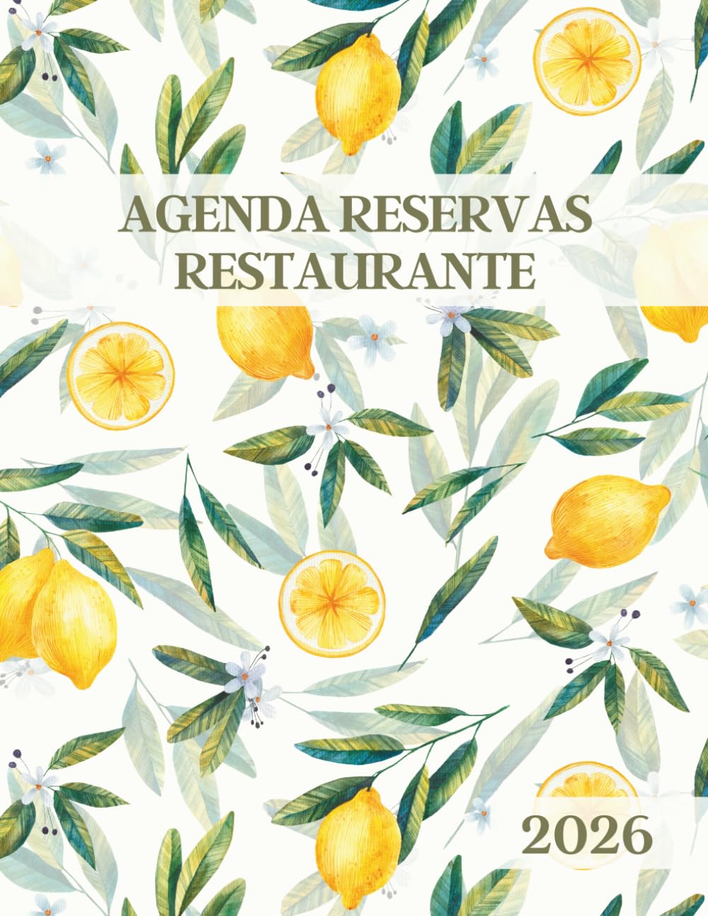 Libro: Agenda Reservas Restaurante 2026: Libro de Reserva para Restaurantes, Bares, Cafeterías, Pizzerías || 365 Días Organizador con Fechas de Enero a Diciembre 2026 || Formato Grande - Español