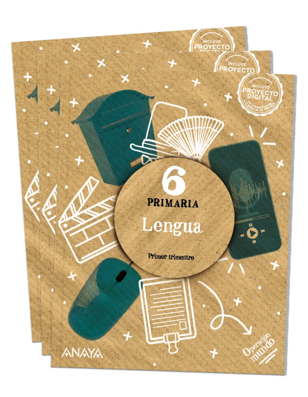 Libro: Lengua 6 (Operación Mundo)