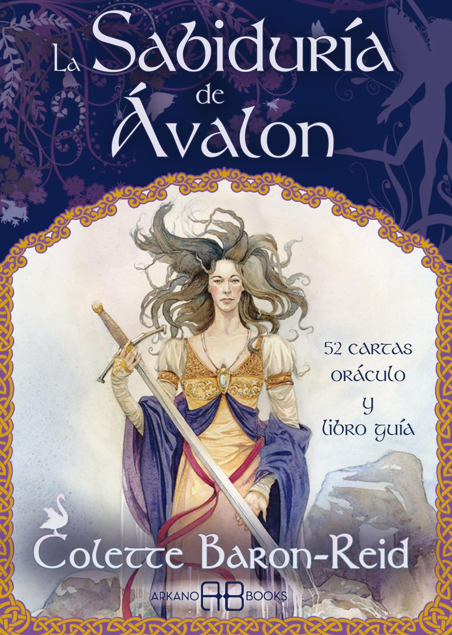 Libro: La Sabiduría de Ávalon: 52 cartas oráculo y libro guía