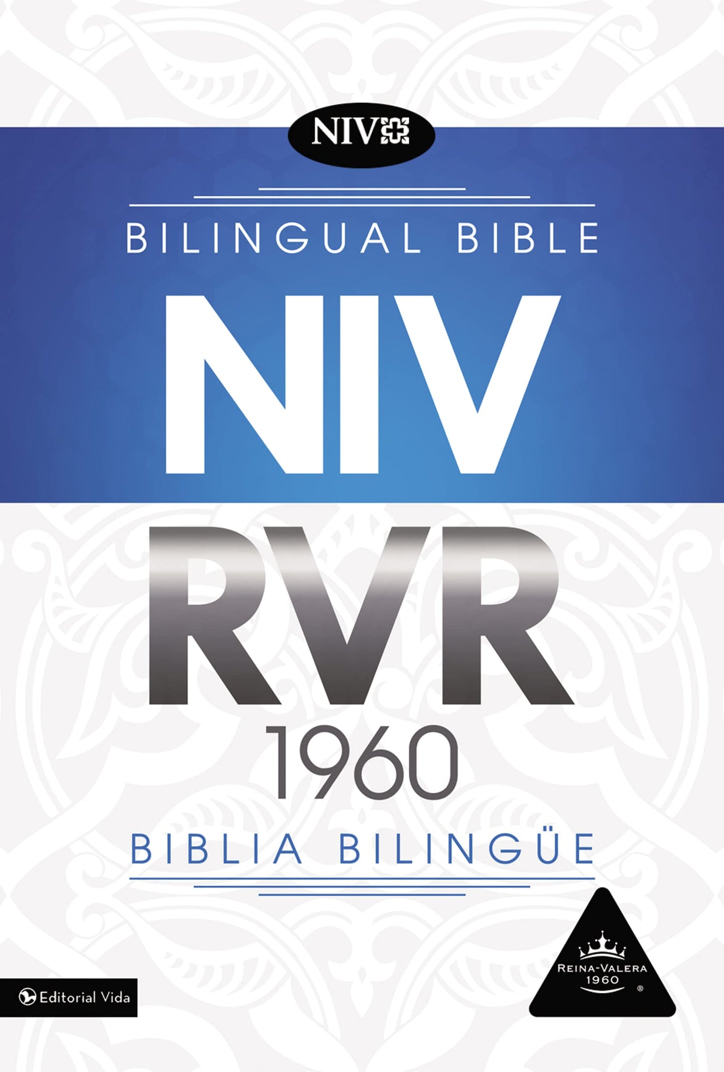 Libro: NIV/RVR60, Bilingual Bible, Leather-Look, Black, Thumb Indexed / NIV/RVR60, Biblia Bilingüe, Imitación piel, Negro, con Índice (Spanish Edition)
