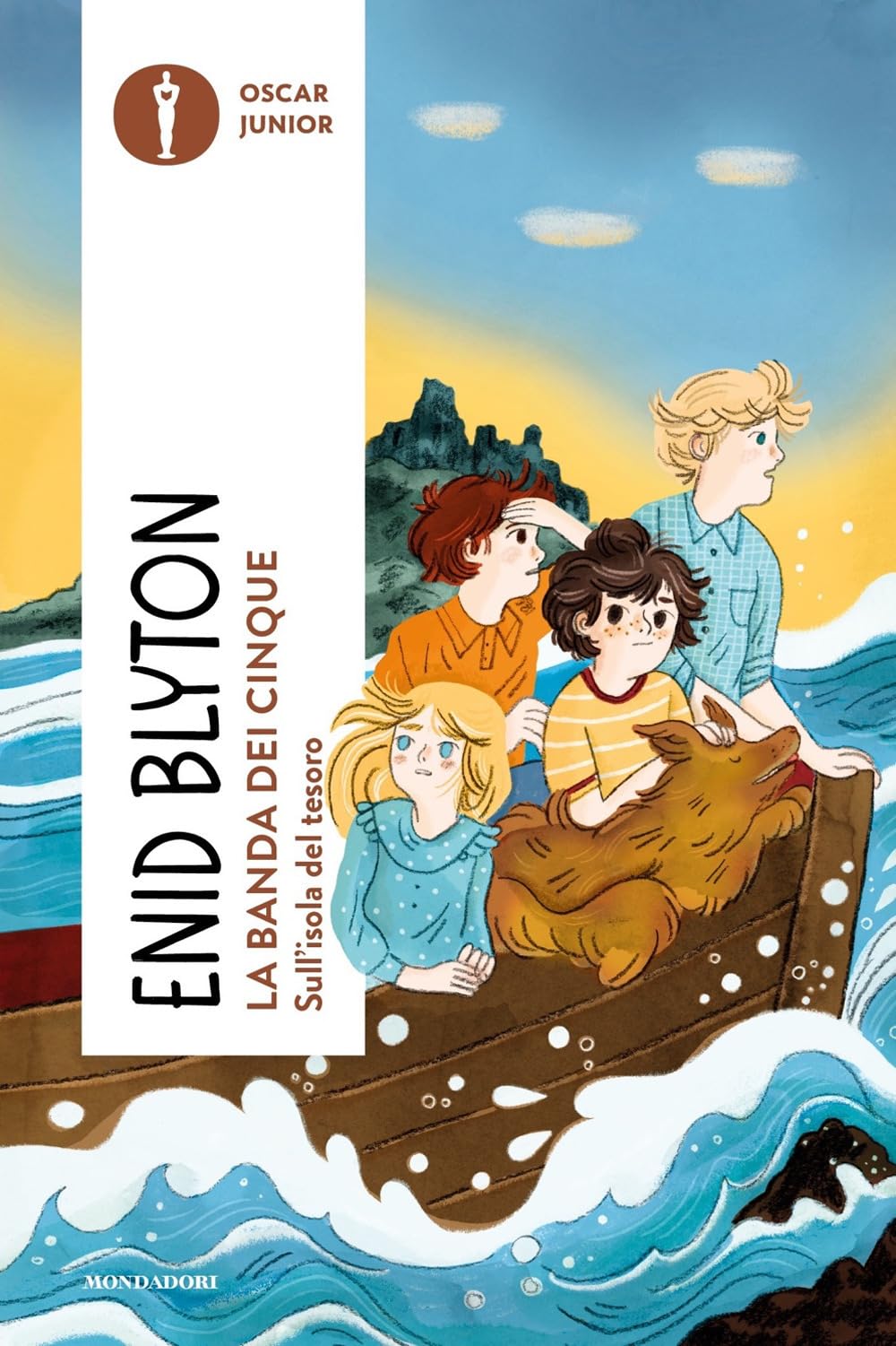 Libro: LA BANDA DEI CINQUE - 1. SULL'ISOLA DEL TESORO