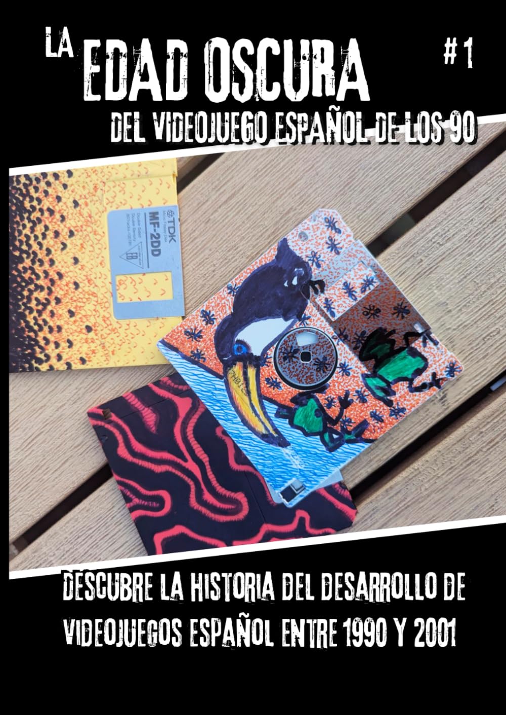 Libro: La Edad Oscura del videojuego español de los 90 - Vol 1: Descubre la historia del desarrollo de videojuegos español entre los años 1990 y 2001.