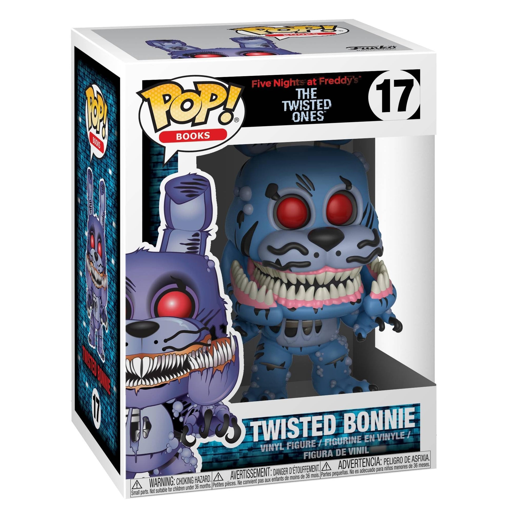 Funko Pop! Books: Five Nights at Freddy's-Twisted Bonnie Collectible Figura, Multicolor