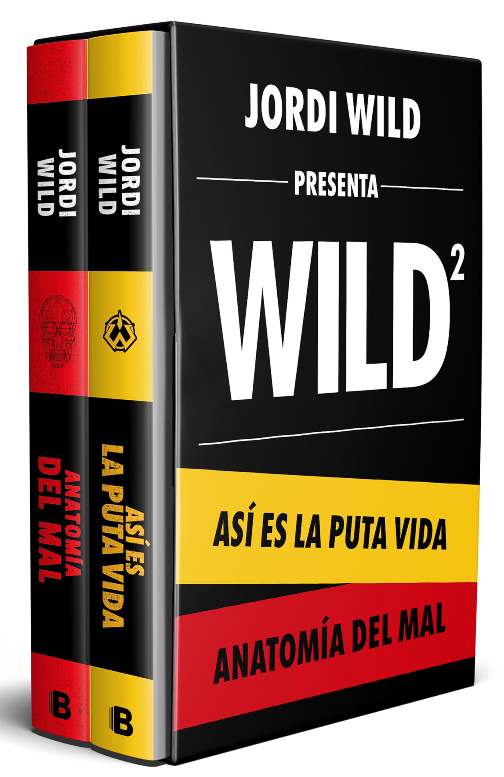 Libro: Estuche Jordi Wild: (contiene: Así es la puta vida / Anatomía del mal): Incluye: Así es la puta vida | Anatomía del mal (Somos B)