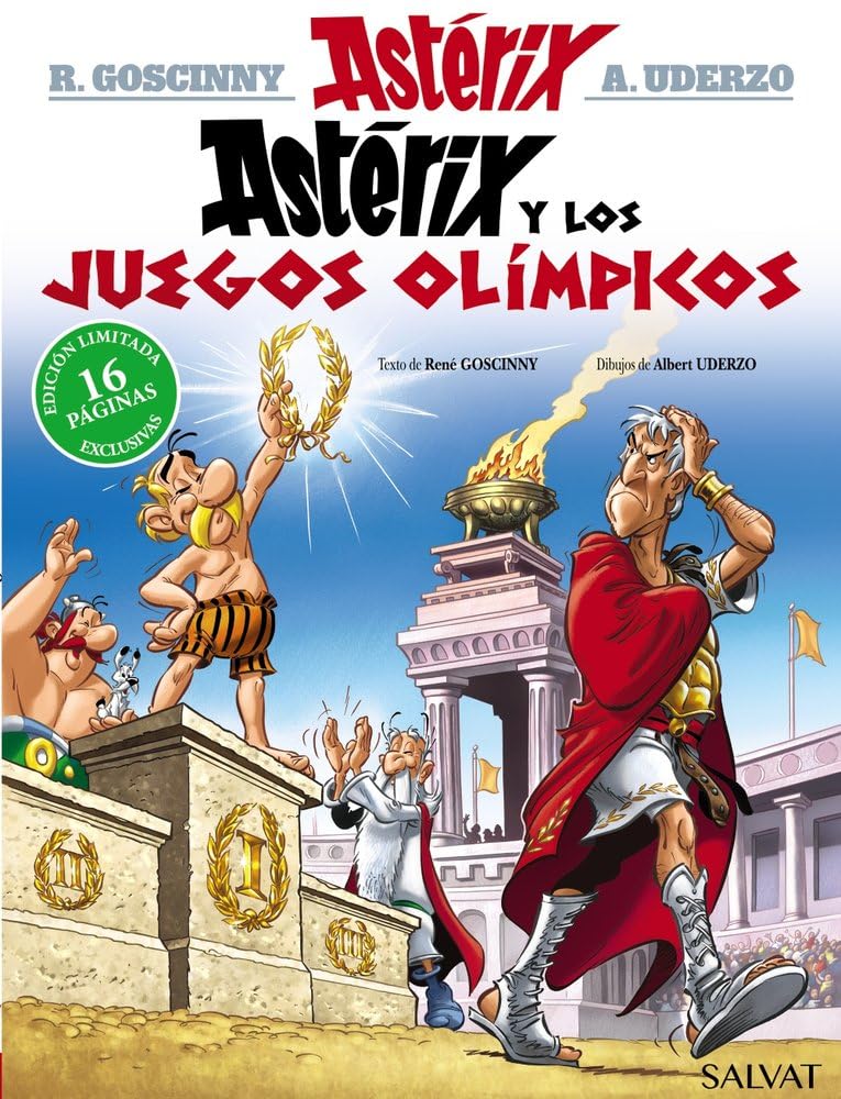 Libro: Astérix y los Juegos Olímpicos. Edición 2024