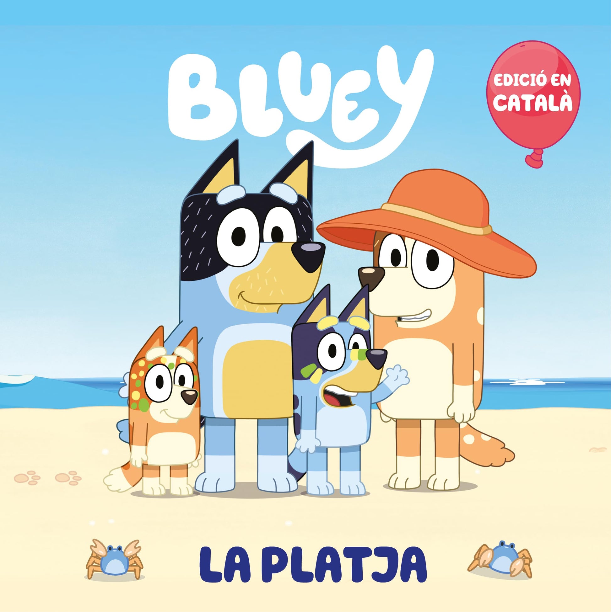 Libro: Bluey. Un conte 4 - La platja (edició en català)