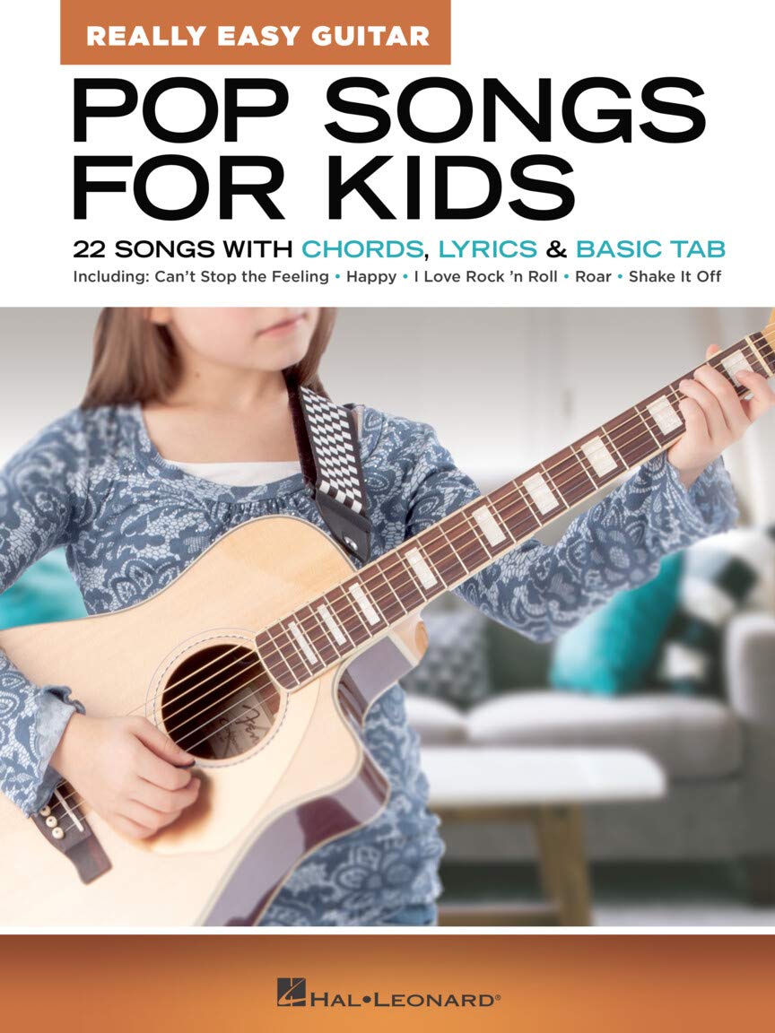 Libro: Pop Songs for Kids - Really Easy Guitar Series | Beginner Guitar Songbook for Children with 22 Fun Songs | Easy Chords Lyrics and Basic Tabs for Young Learners | Music Book for Kids Students