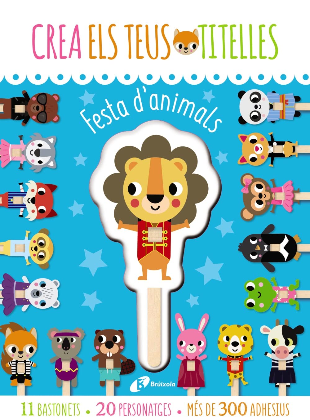 Libro: Crea els teus titelles. Festa d'animals