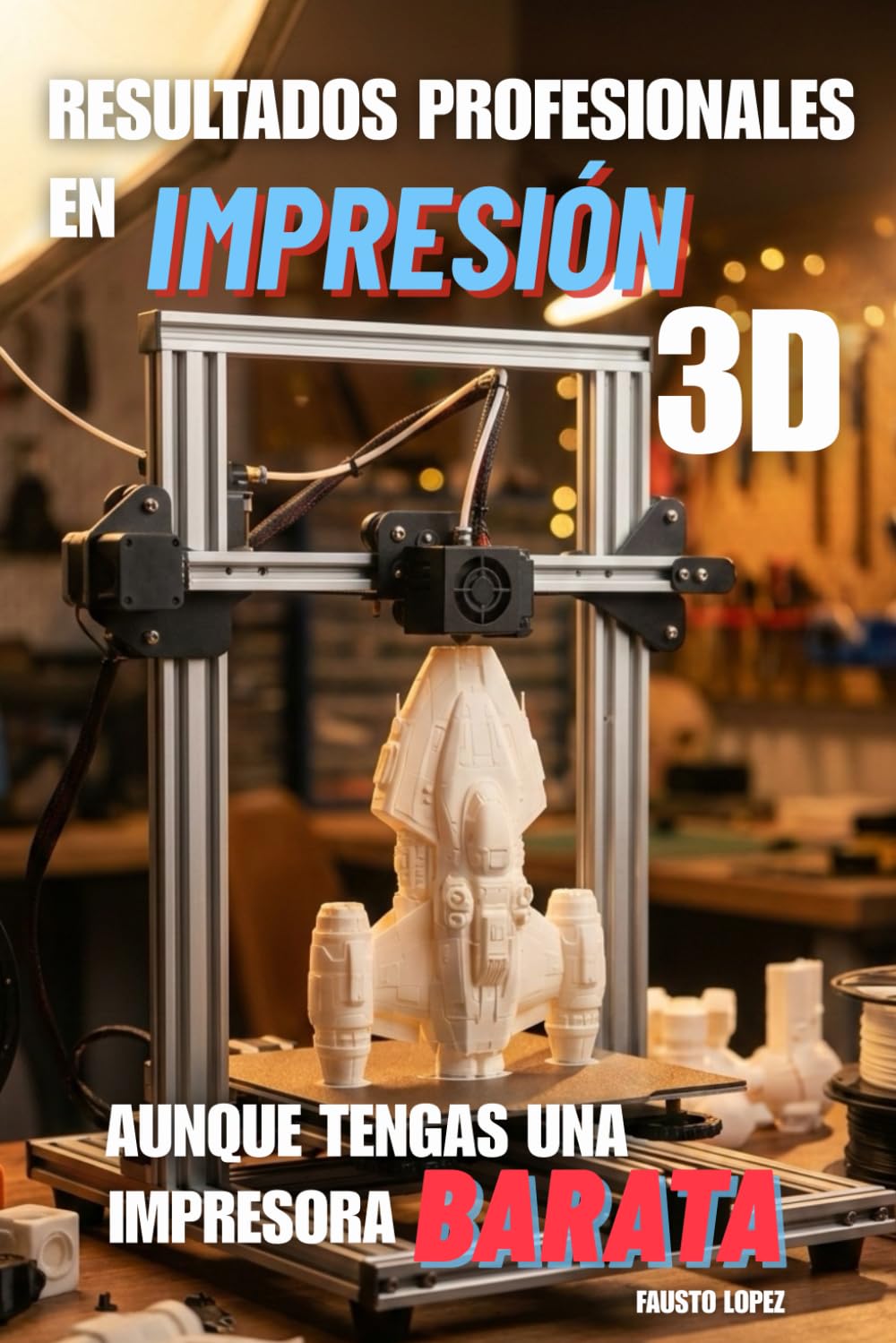 Libro: Resultados Profesionales en Impresión 3D Aunque tengas una impresora Barata: Guía práctica de impresión 3D: calibración, filamento y mantenimiento