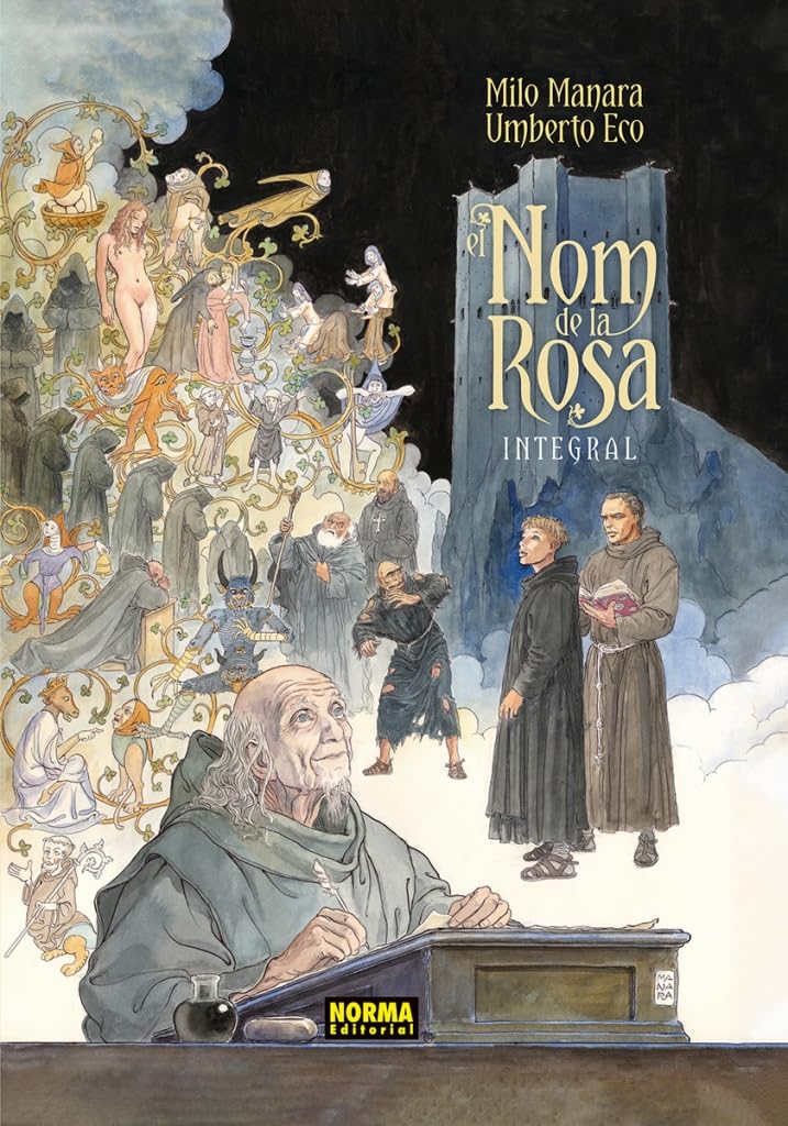 Libro: EL NOM DE LA ROSA. EDICIO INTEGRAL (COMIC EUROPEO)