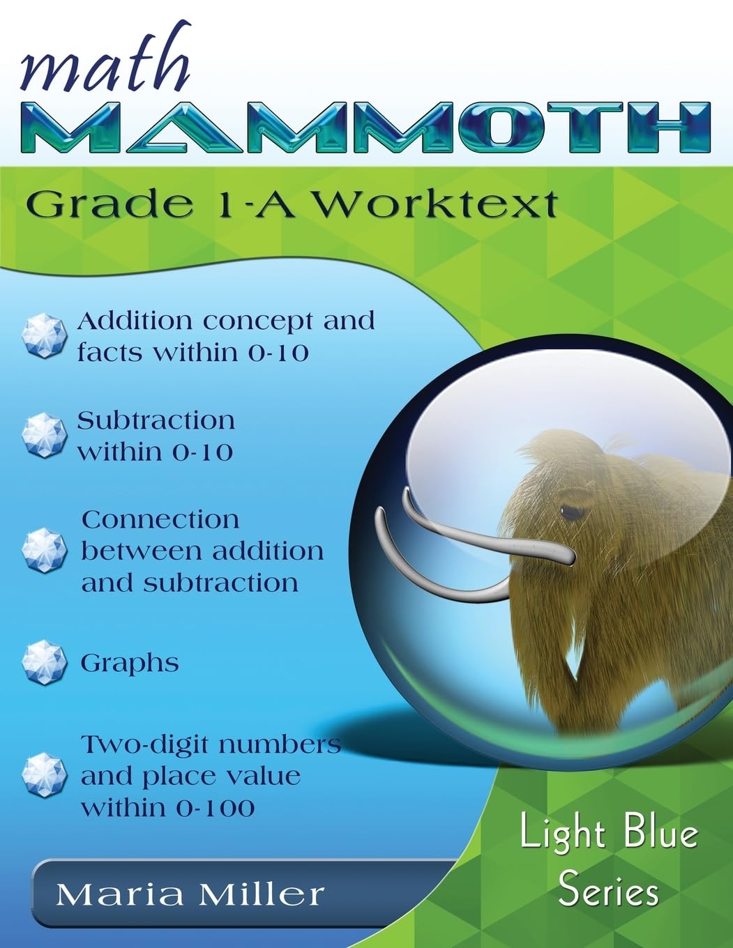 Libro: Math Mammoth Grade 1-A Worktext