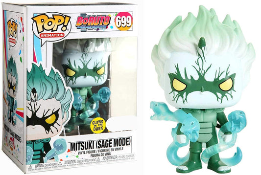Funko Boruto Naruto Next Generations Pop! Animation Mitsuki Exclusivo Figura de Vinilo #699 [Sage Mode]