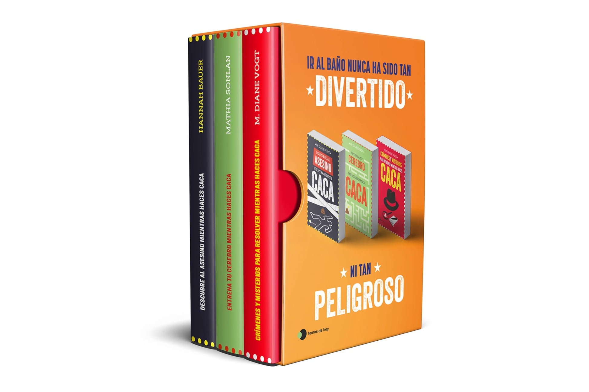 Libro: El gran estuche para resolver mientras haces caca: Incluye: Crímenes y misterios para resolver mientras haces caca + Entrena a tu cerebro mientras haces caca + Descubre al asesino mientras haces caca