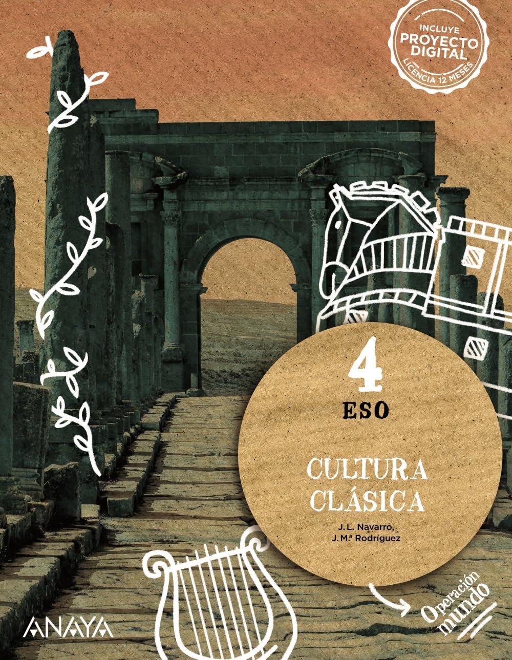 Libro: Cultura Clásica 4.