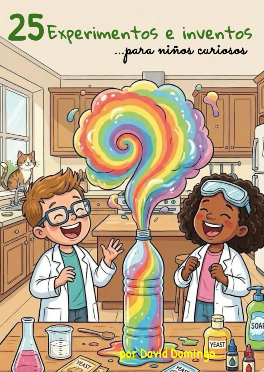 Libro: 25 Experimentos e inventos: para niños curiosos