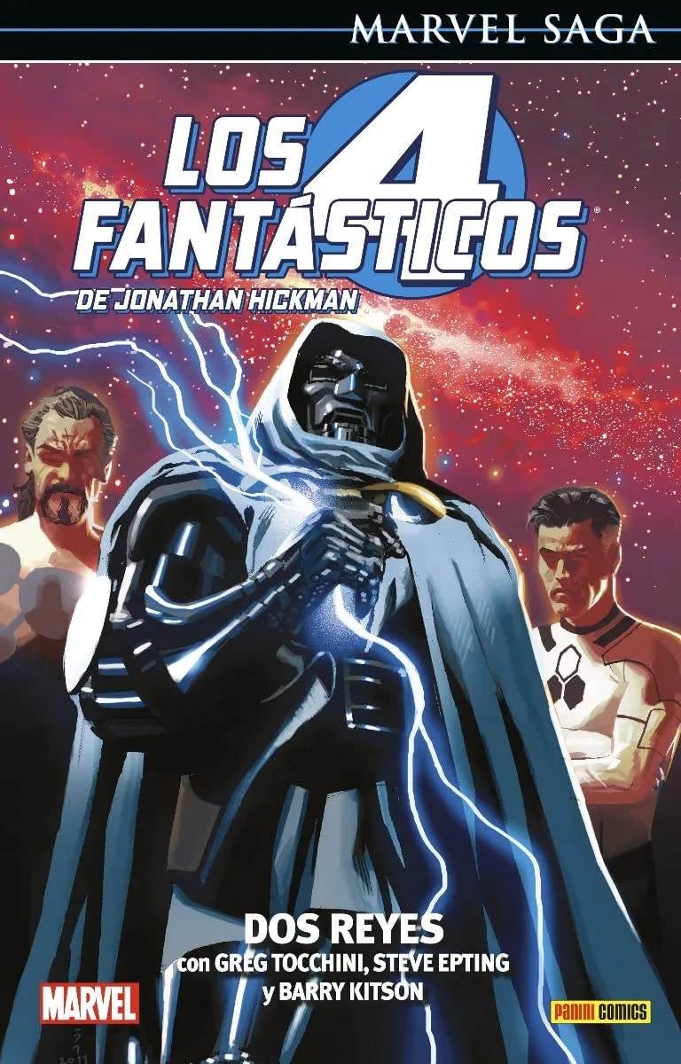 Libro: Reedición marvel saga los 4 fantásticos de jonathan hickman 5. dos reyes