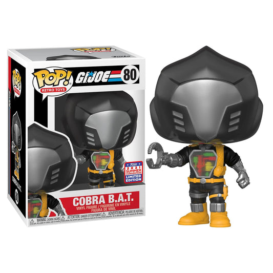 Funko GI Joe POP! Retro Toys Cobra B.A.T. Exclusivo Figura de Vinilo #80