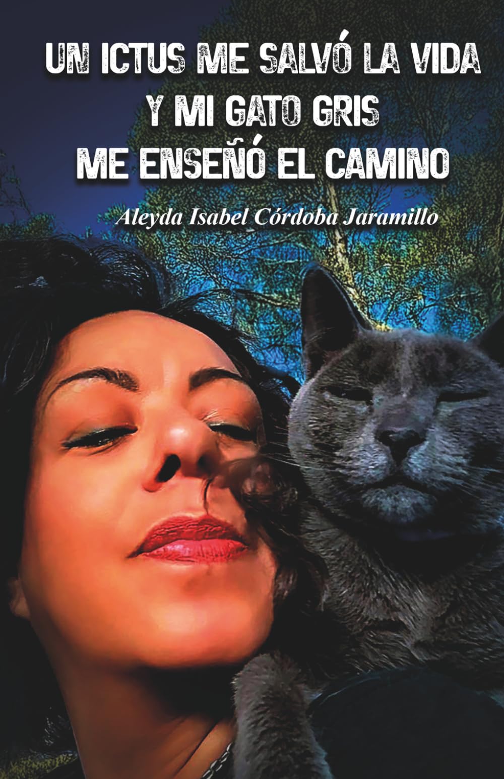 Libro: UN ICTUS ME SALVÓ LA VIDA Y MI GATO GRIS ME ENSEÑO EL CAMINO (Spanish Edition)