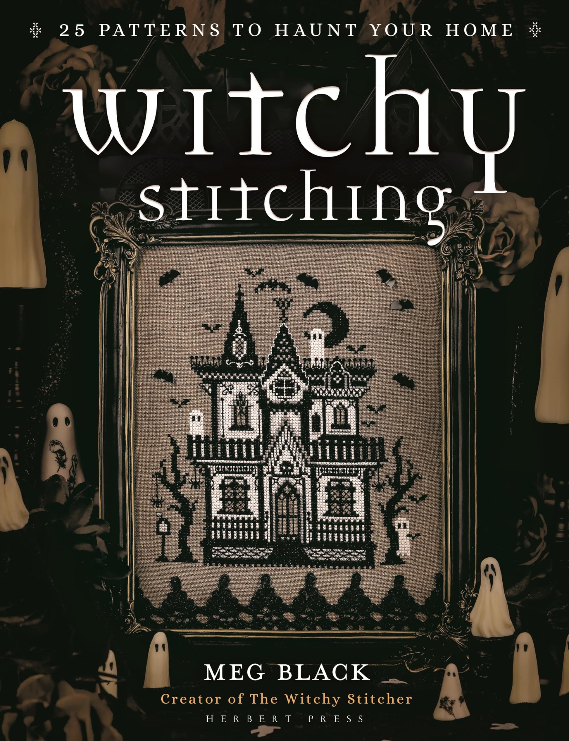 Libro: Witchy Stitching: 25 Patterns to Haunt Your Home