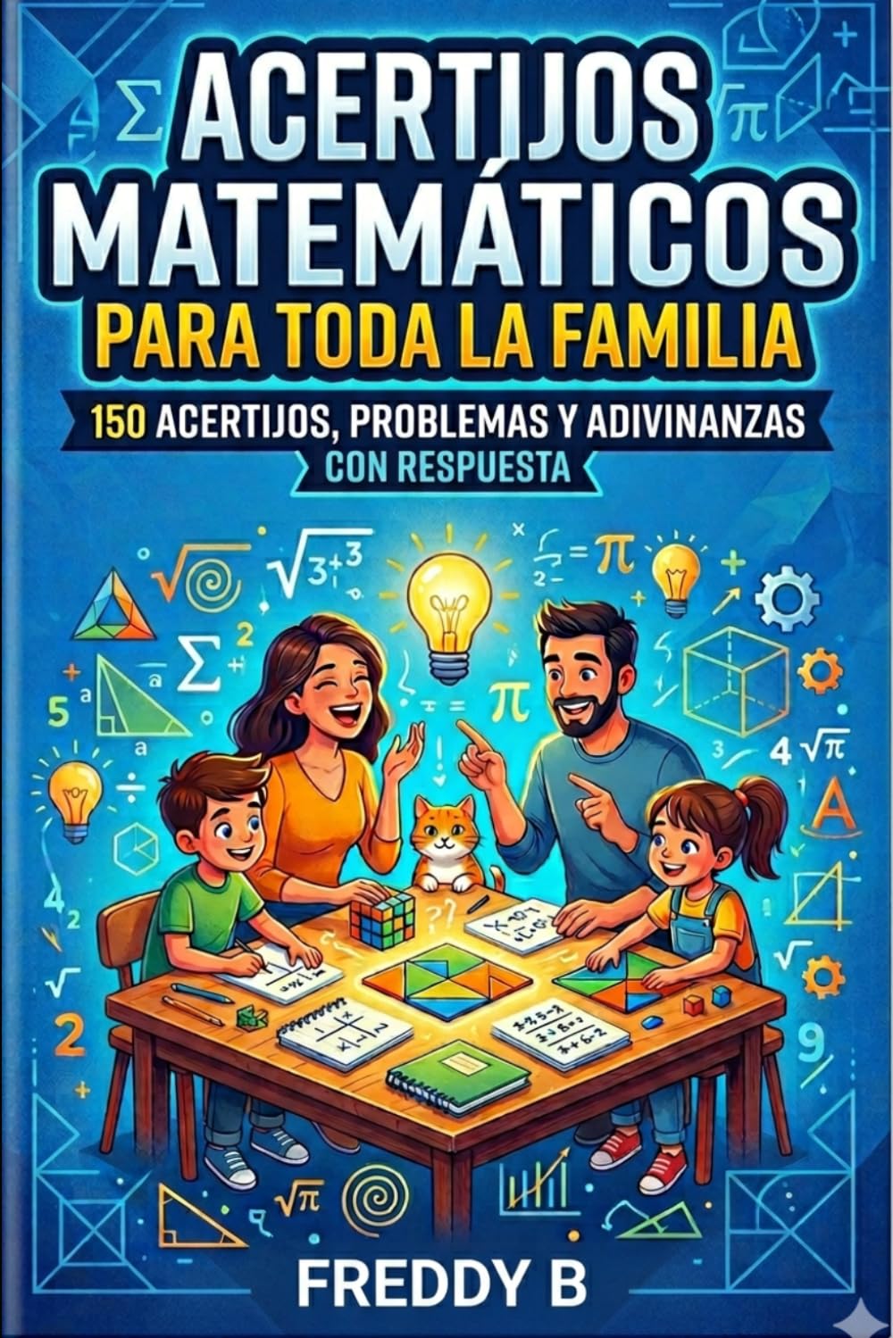 Libro: Acertijos matemáticos para toda la familia: 150 acertijos, problemas y adivinanzas con respuesta (Spanish Edition)