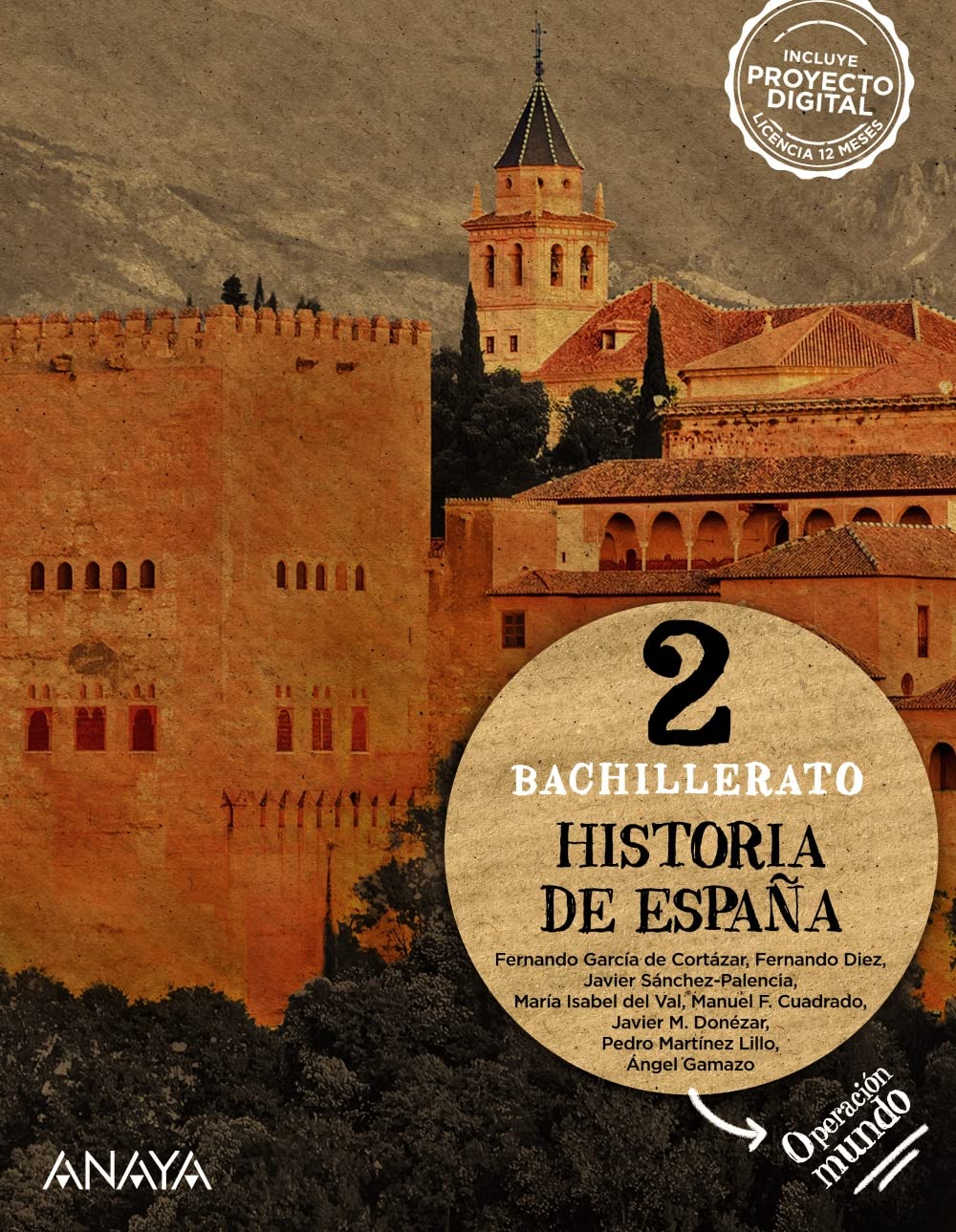 Libro: Historia de España 2 (Operación Mundo)