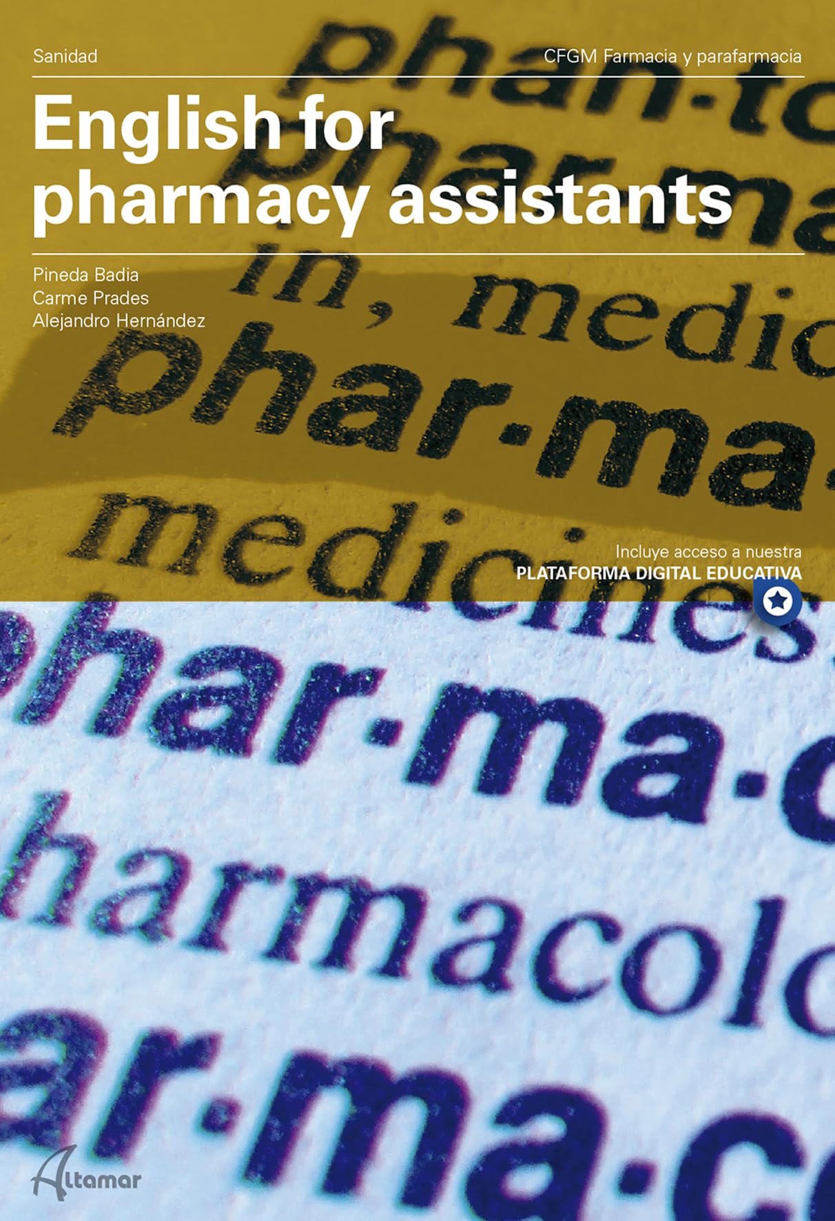 Libro: English for pharmacy assistants (CFGM FARMACIA Y PARAFARMACIA)