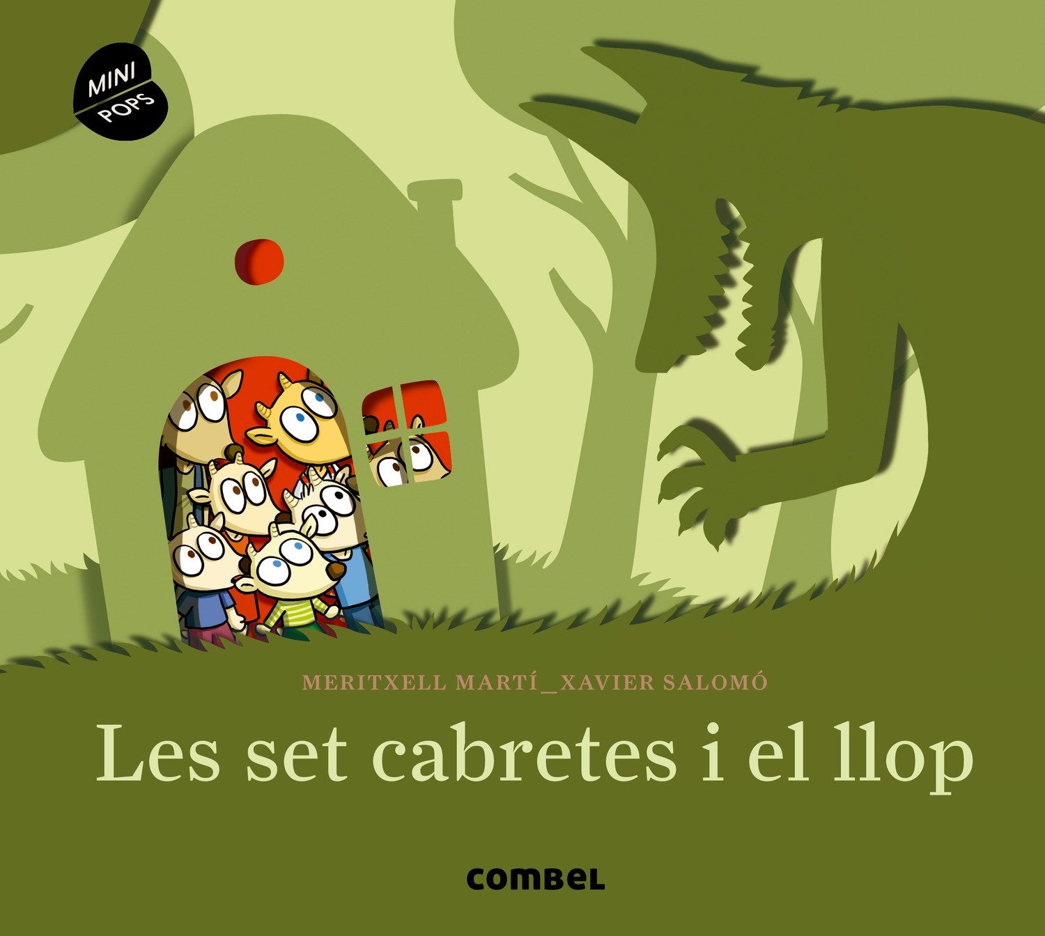 Libro: Les set cabretes i el llop: 5 (Mini Pops)