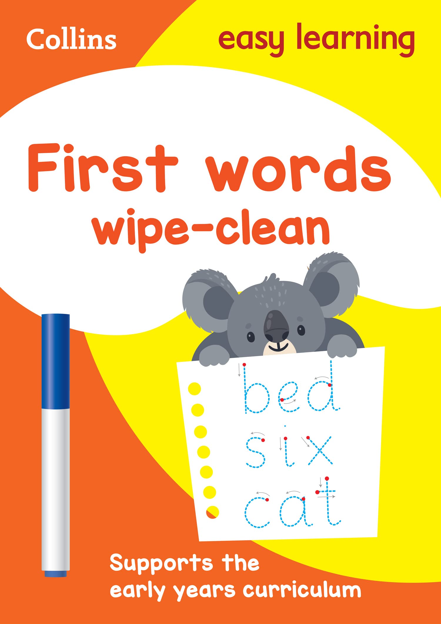 Libro: First Words Age 3-5 Wipe Clean Activity Book: Ideal for home learning (Collins Easy Learning Preschool)