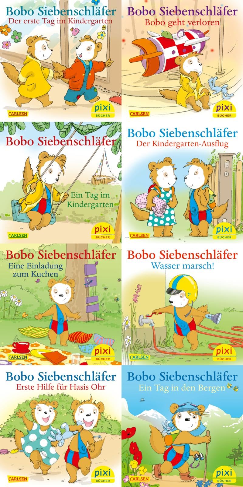 Libro: Pixi-8er-Set 282: Neues von Bobo Siebenschläfer (8x1 Exemplar)